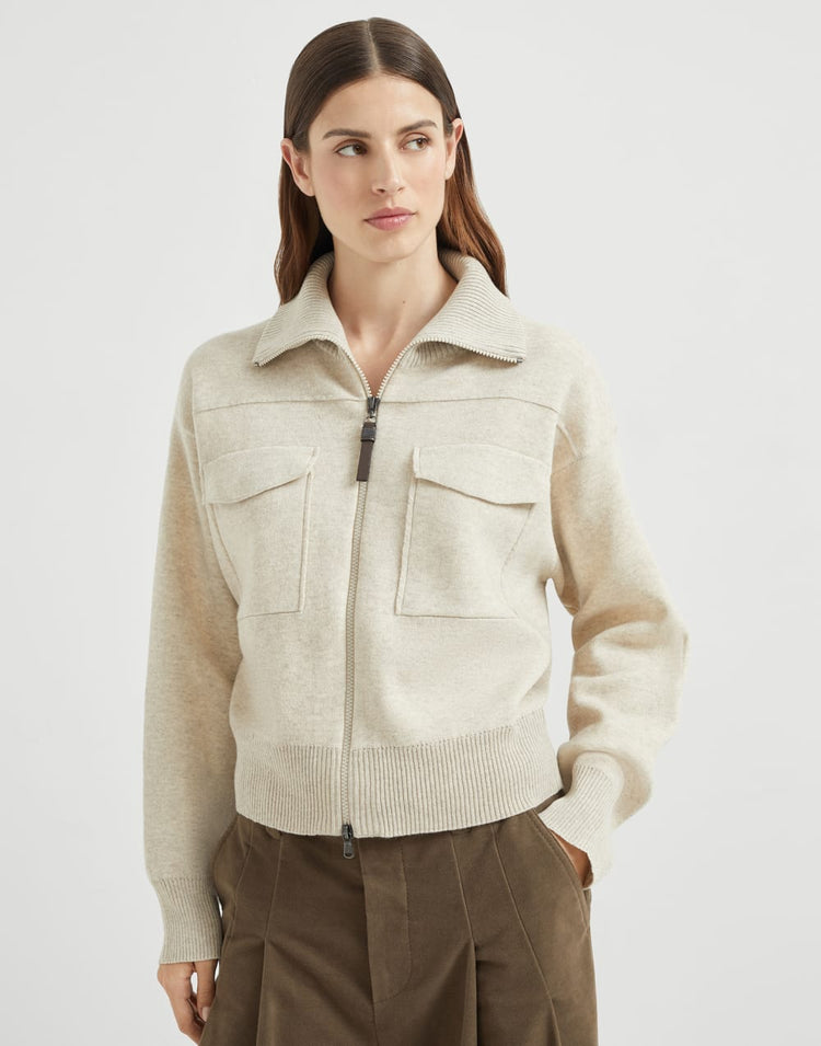 <tc>Brunello Cucinelli</tc> سترة كشمير رجالية