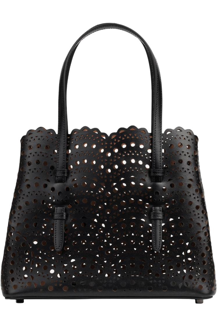 Alaia Mina 25 Bag In Vienne Wave Calfskin