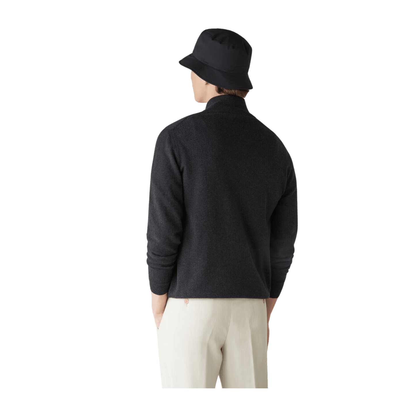 <tc>Loro Piana</tc> Chaqueta clásica de media cremallera para hombre