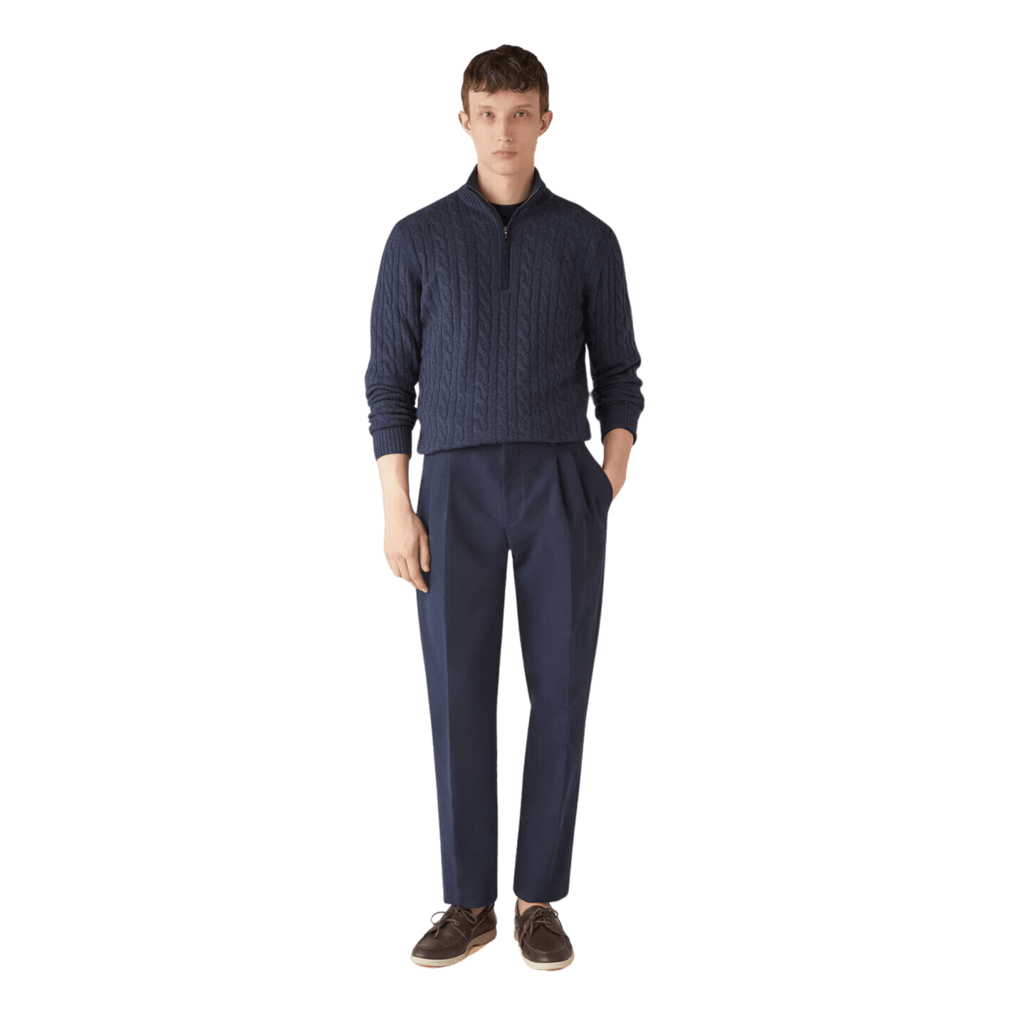 <tc>Loro Piana</tc> Jersey Treccia para hombre