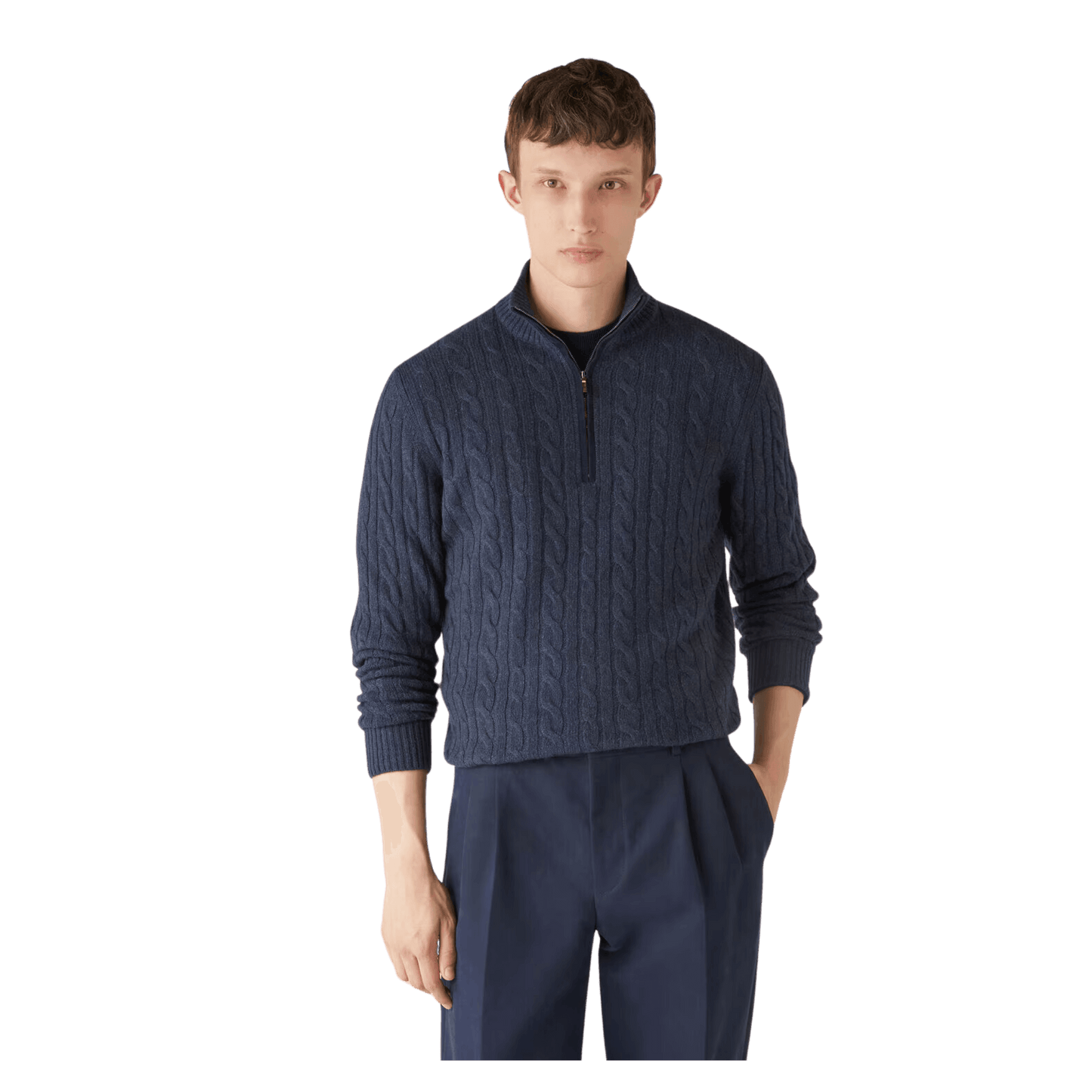 <tc>Loro Piana</tc> Jersey Treccia para hombre