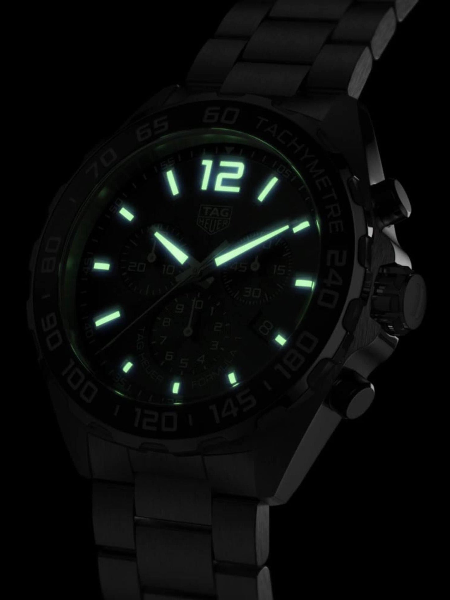 TAG Heuer Formula 1 Chronograph Quartz Grey Dial 43mm Men's Watch