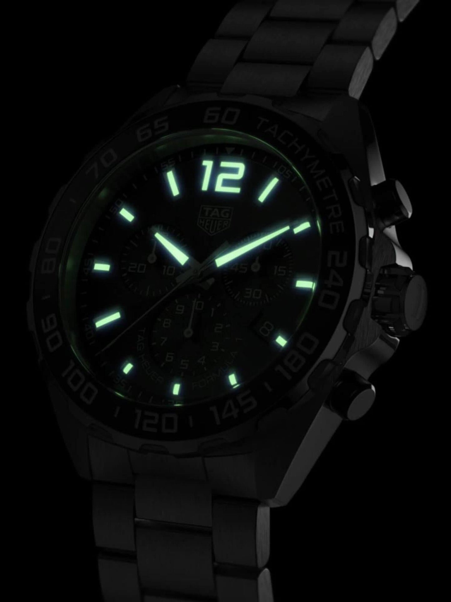 TAG Heuer Formula 1 Chronograph Quarz Graues Zifferblatt 43mm Herrenuhr