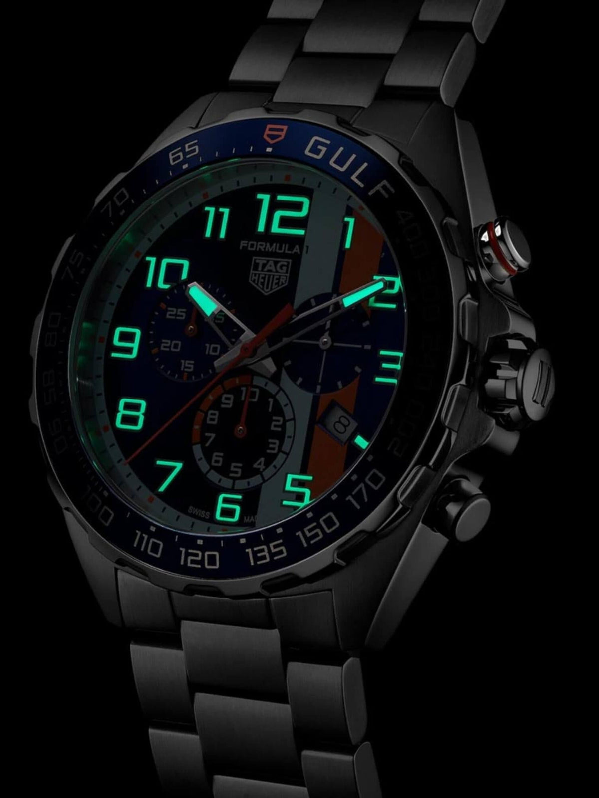 TAG Heuer Formula 1 Chronograph X GULF 43mm Herrenuhr