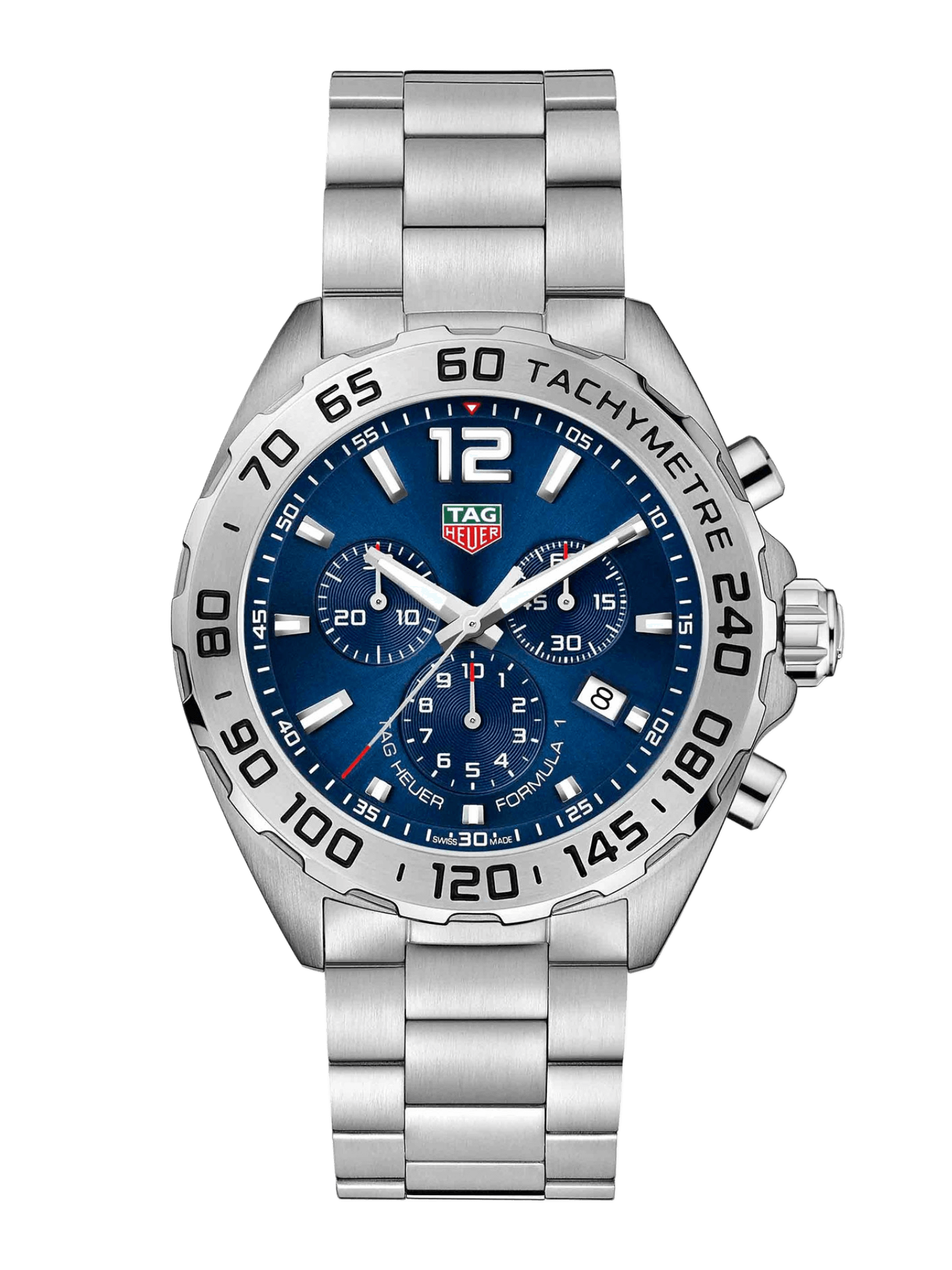 TAG Heuer Formula 1 Chronograph Quartz Blue Dial 43mm Men's Watch
