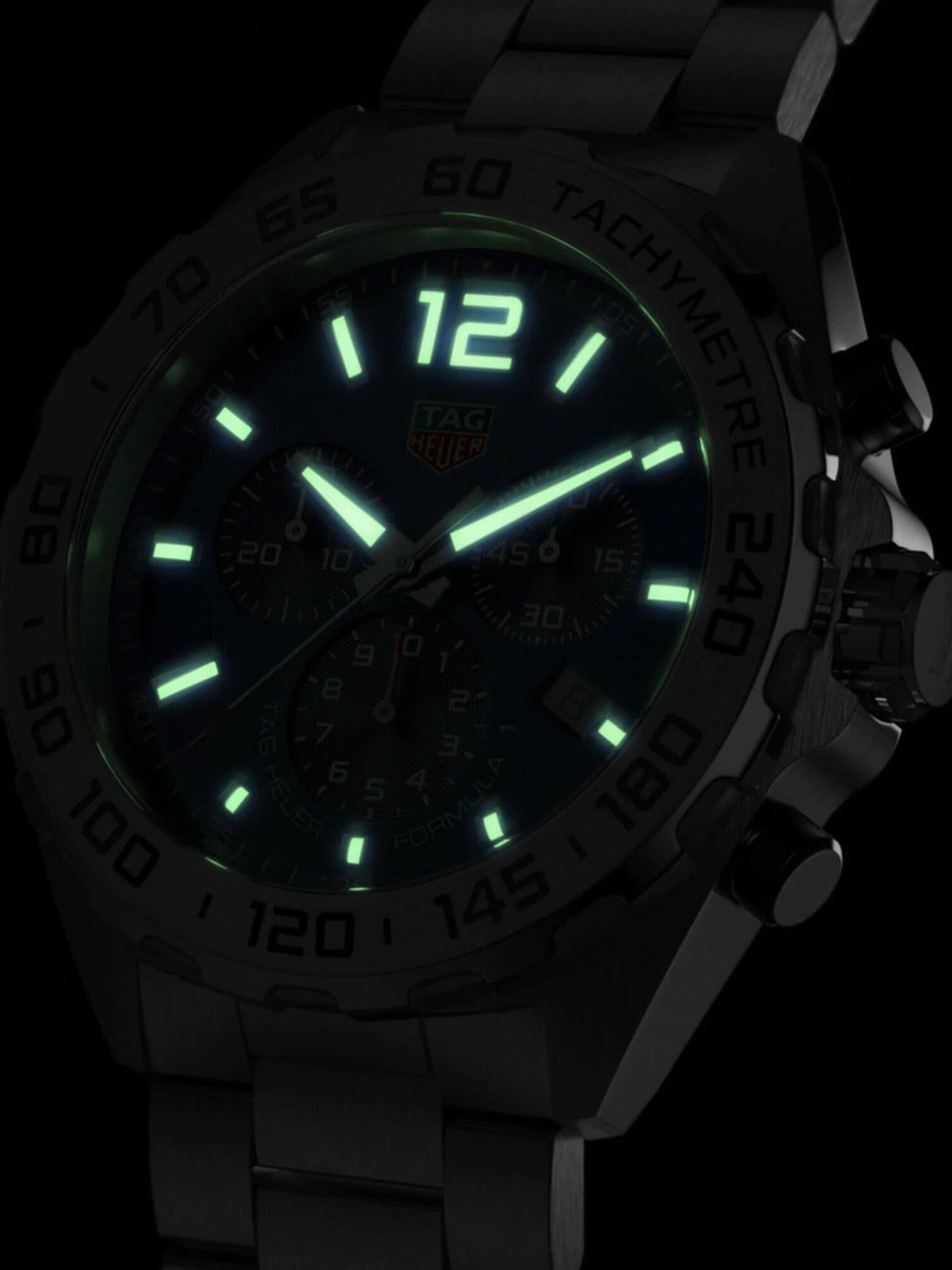 TAG Heuer Formula 1 Chronograph Quarz Blaues Zifferblatt 43mm Herrenuhr