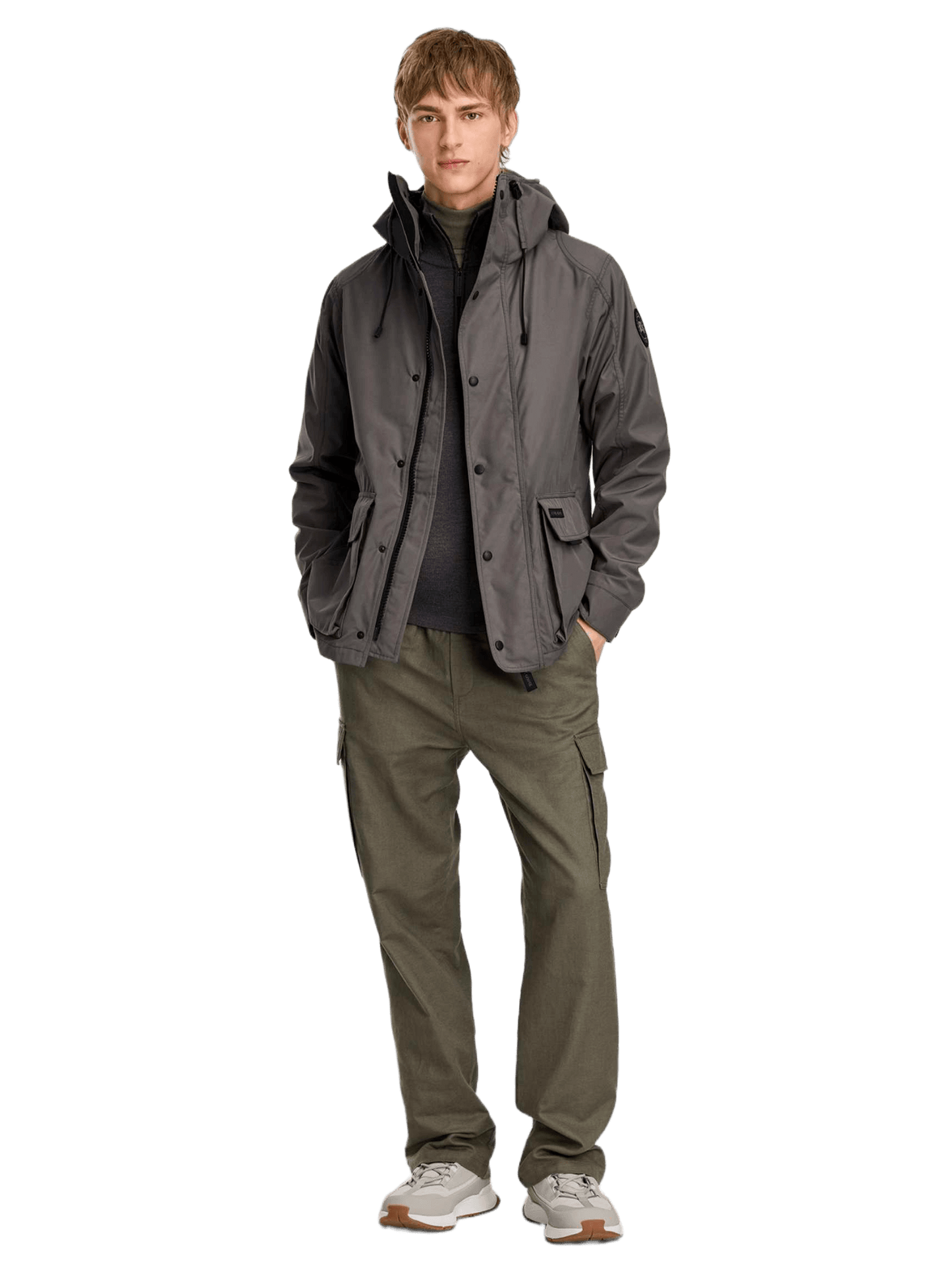 Canada Goose 男士Lockeport夹克黑标版
