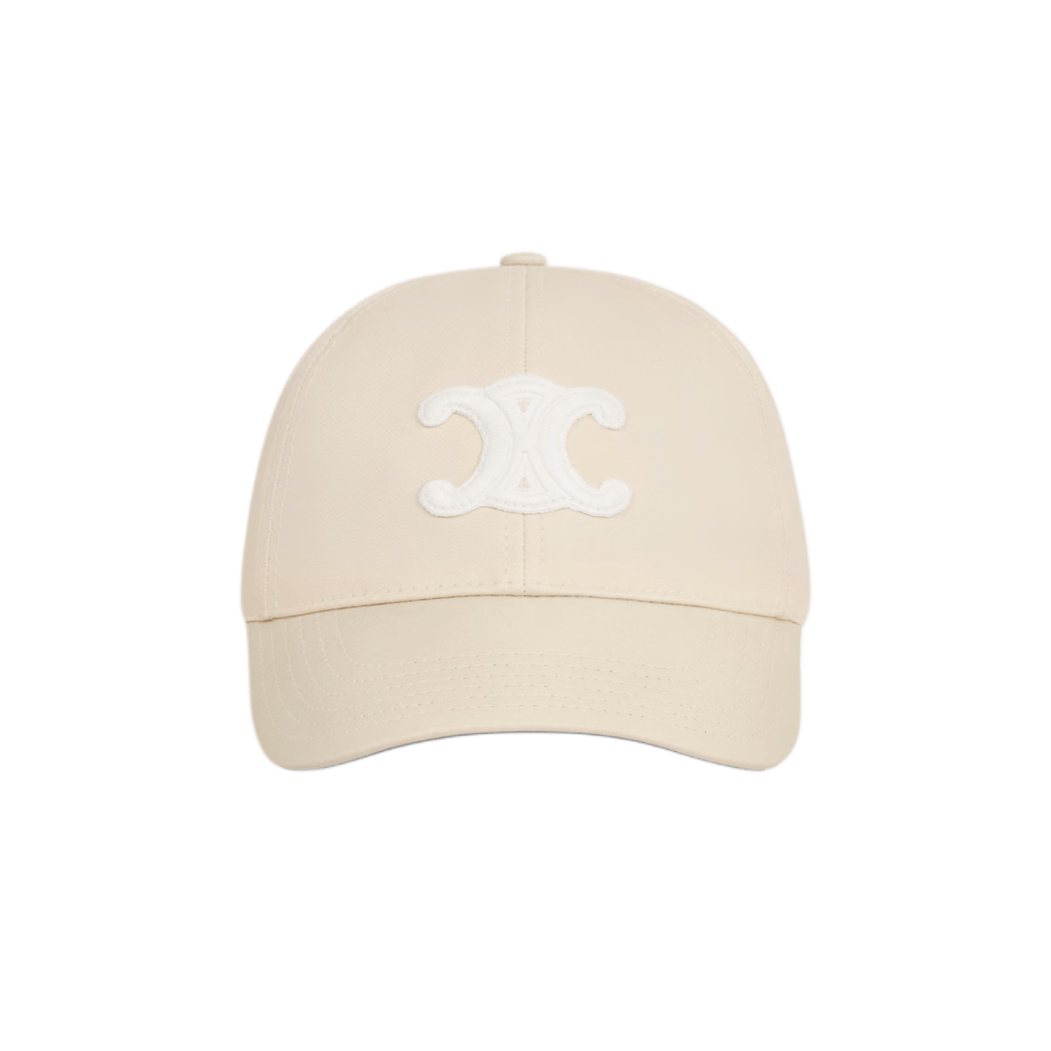 Celine Women's Triomphe Baseball Cap in Cotton (Triomphe Patch