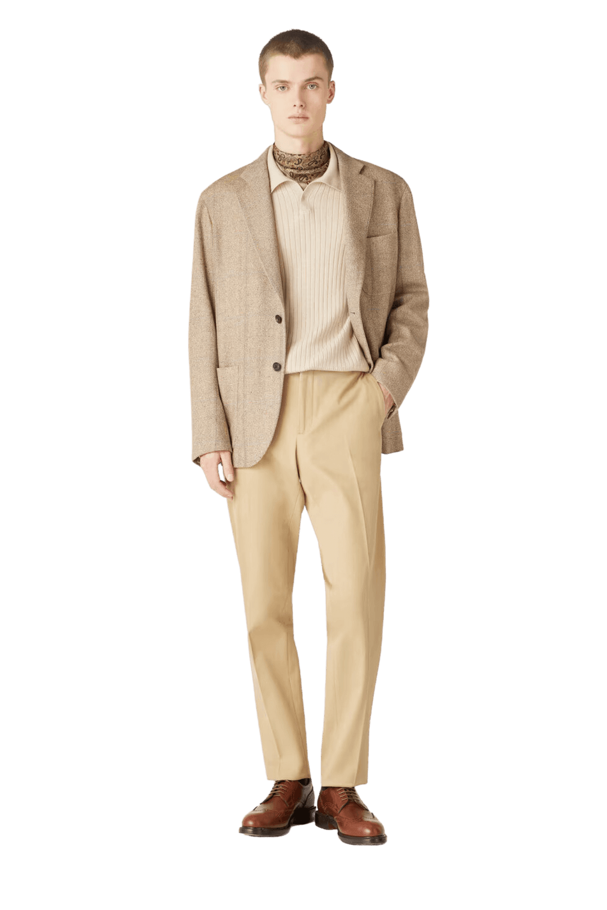 Loro Piana Herren-Lexington-Polohemd