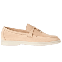 <tc>Loro Piana</tc> حذاء لوفرز صيفي للنساء من تشارمز ووك (جلد سويدي)