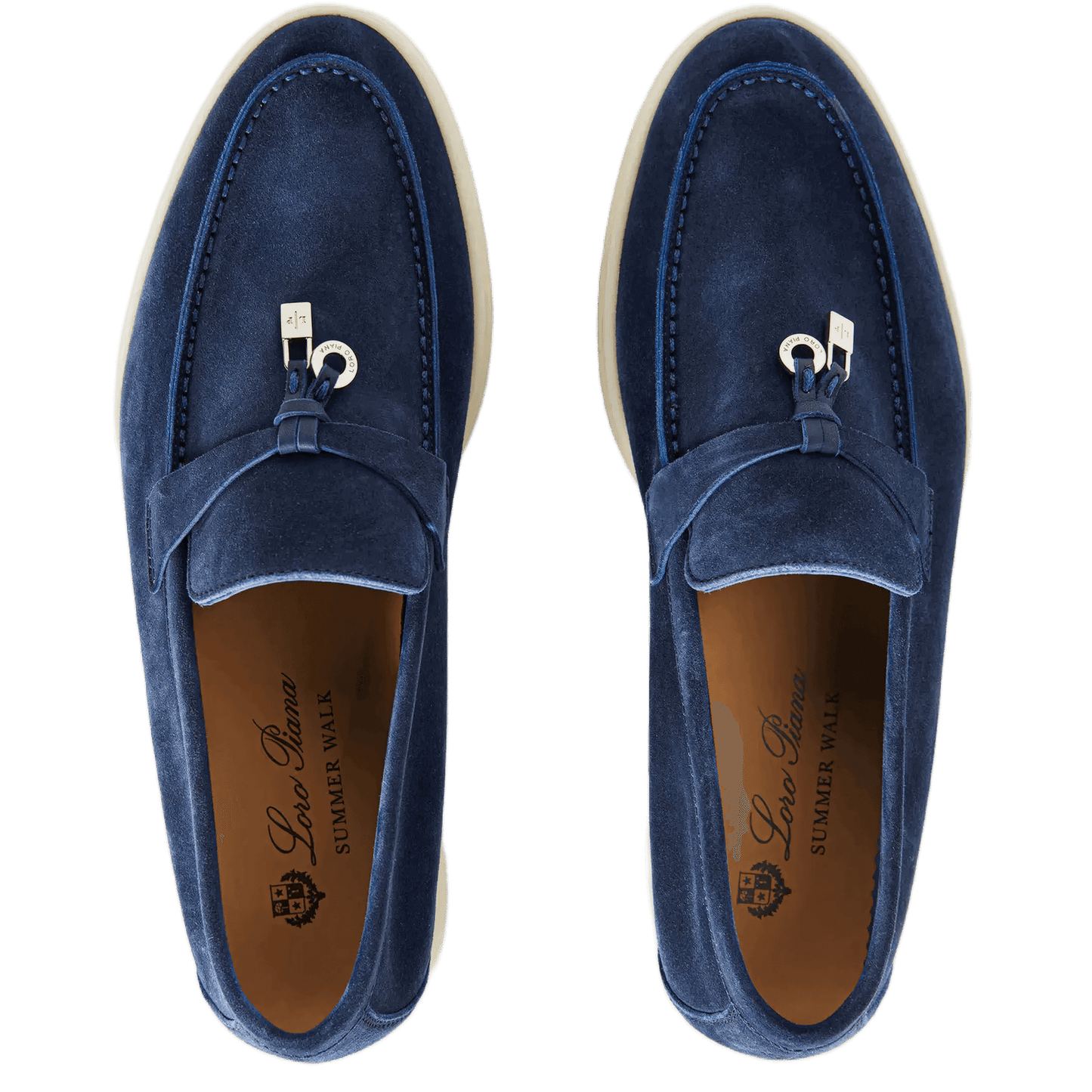 <tc>Loro Piana</tc> حذاء لوفرز صيفي للنساء من تشارمز ووك (جلد سويدي)