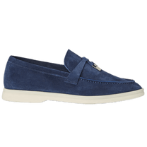<tc>Loro Piana</tc> حذاء لوفرز صيفي للنساء من تشارمز ووك (جلد سويدي)