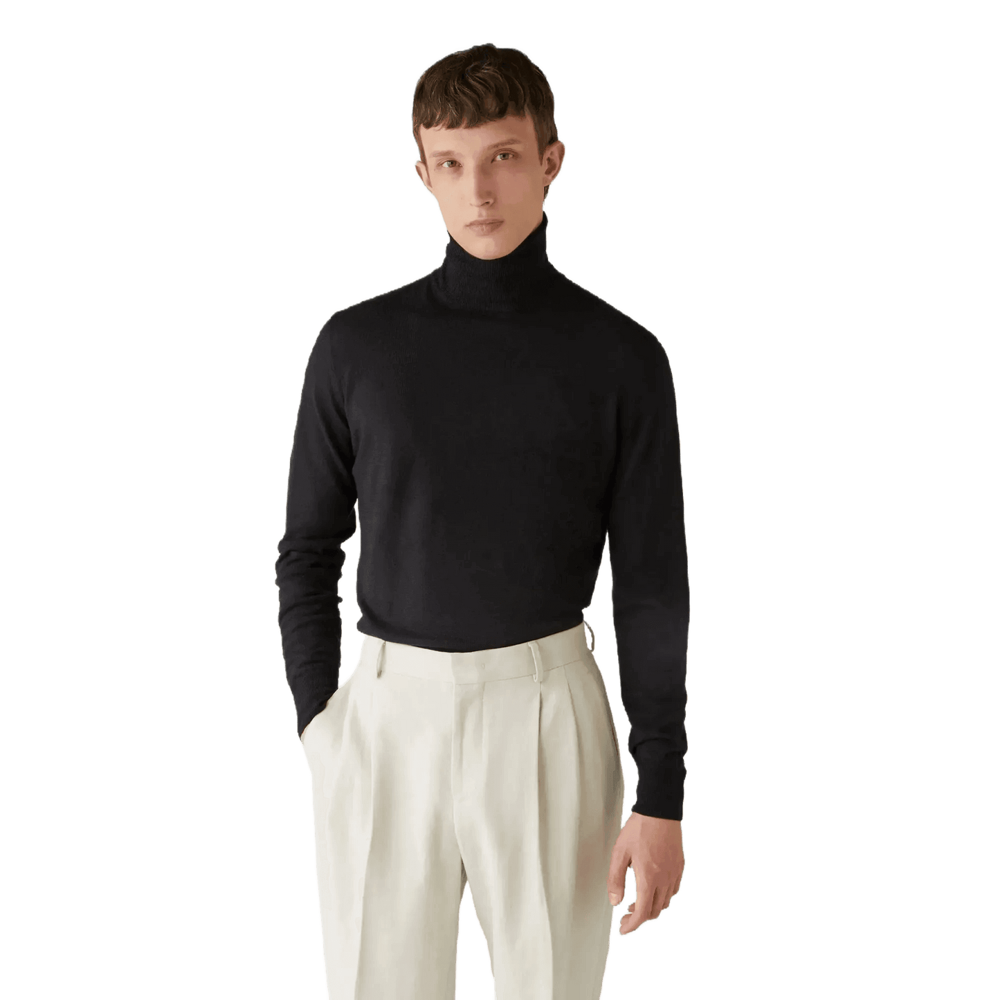 <tc>Loro Piana</tc> Cuello alto para hombre