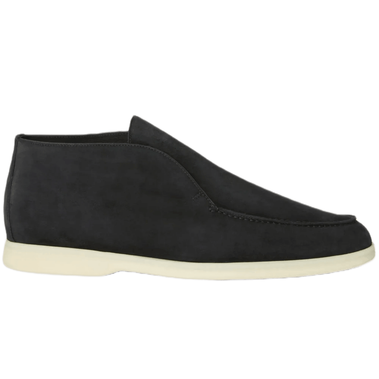 <tc>Loro Piana</tc> Botas Chukka de paseo abiertas para hombre (gamuza con piel de castor)