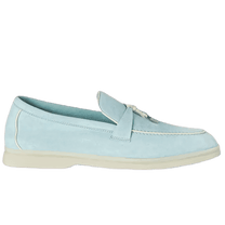 <tc>Loro Piana</tc> 女士夏季 Charms Walk 樂福鞋(絨面革、絨面山羊皮)