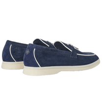 <tc>Loro Piana</tc> 女士夏季 Charms Walk 樂福鞋(絨面革、絨面山羊皮)