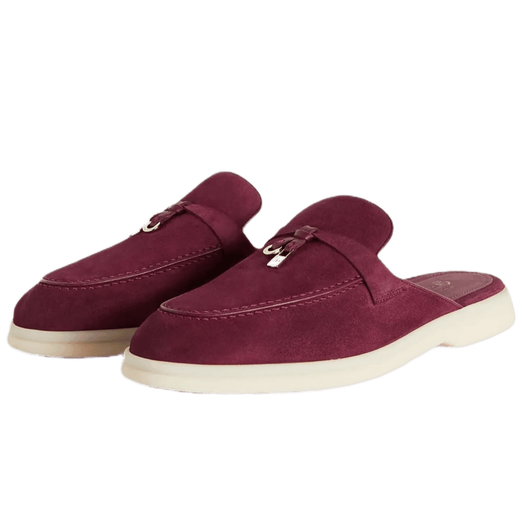 <tc>Loro Piana</tc> Mocassins Babouche Charms Walk pour femmes