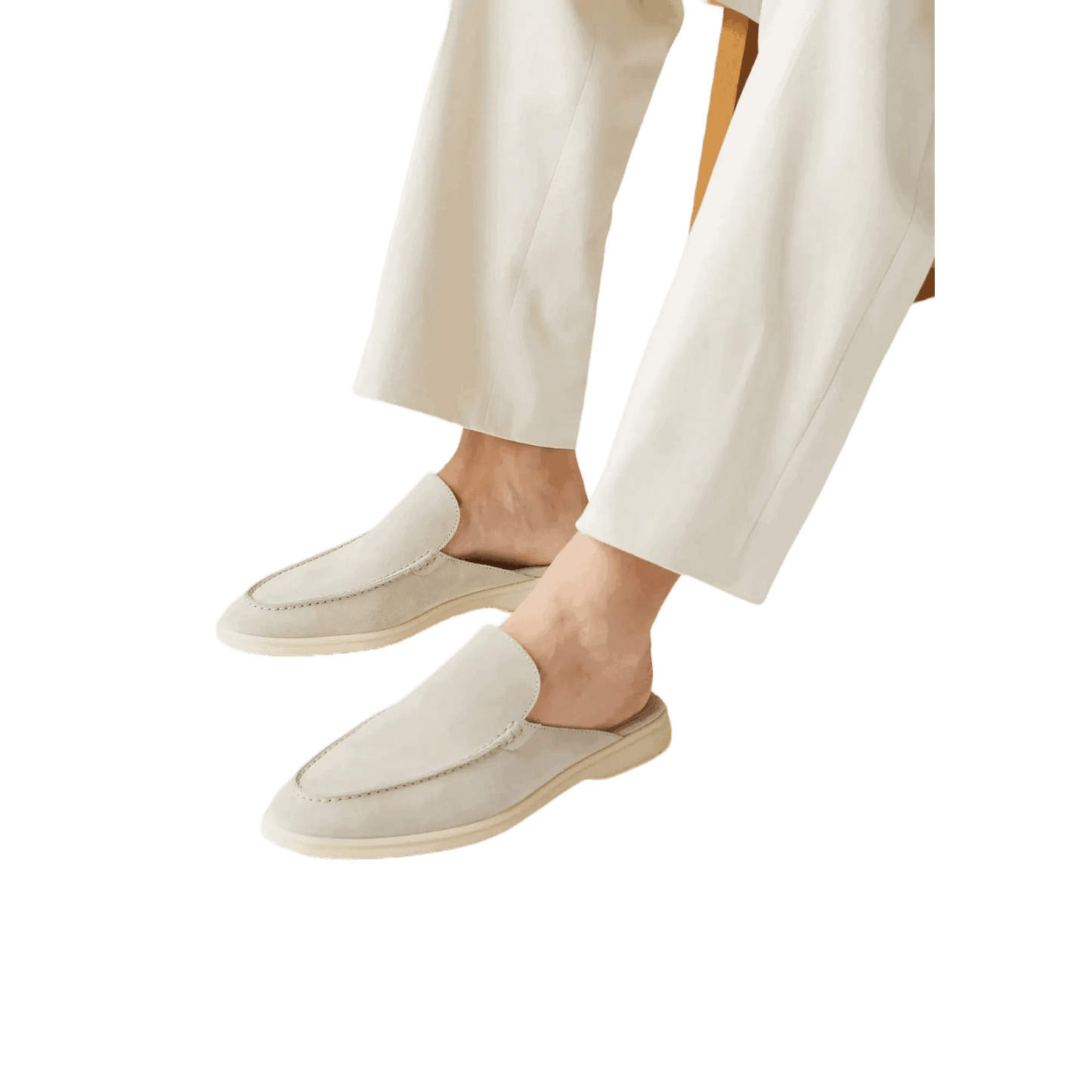 <tc>Loro Piana</tc> Mocasines Babouche Walk para hombre