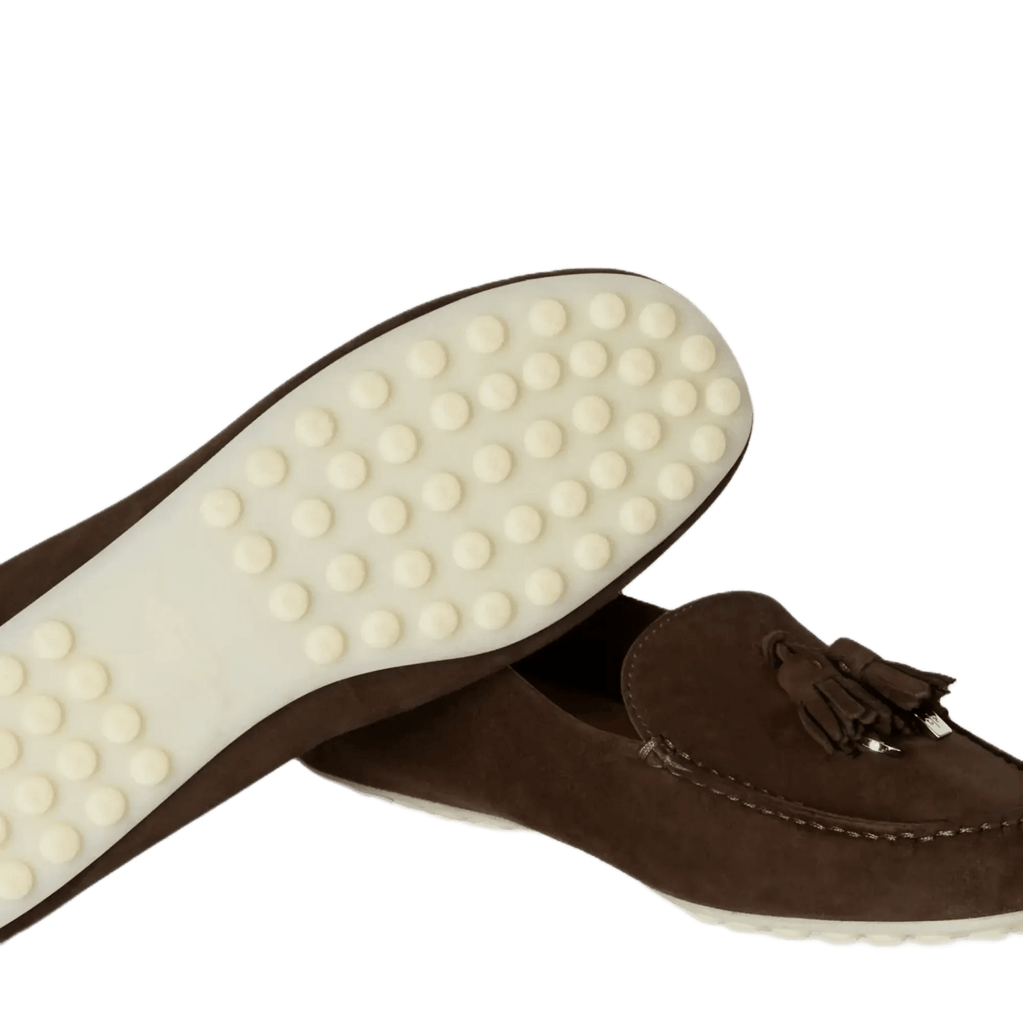 <tc>Loro Piana</tc> Mocassins à semelles à pois pour femmes
