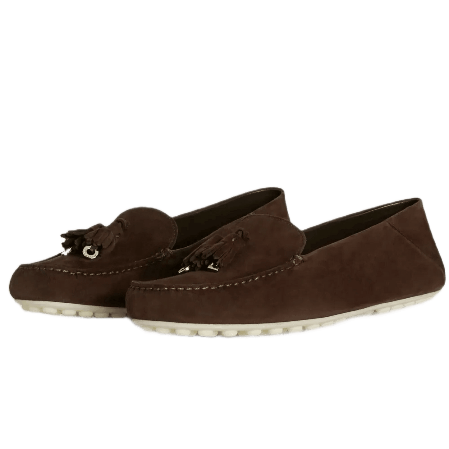 <tc>Loro Piana</tc> Mocassins à semelles à pois pour femmes