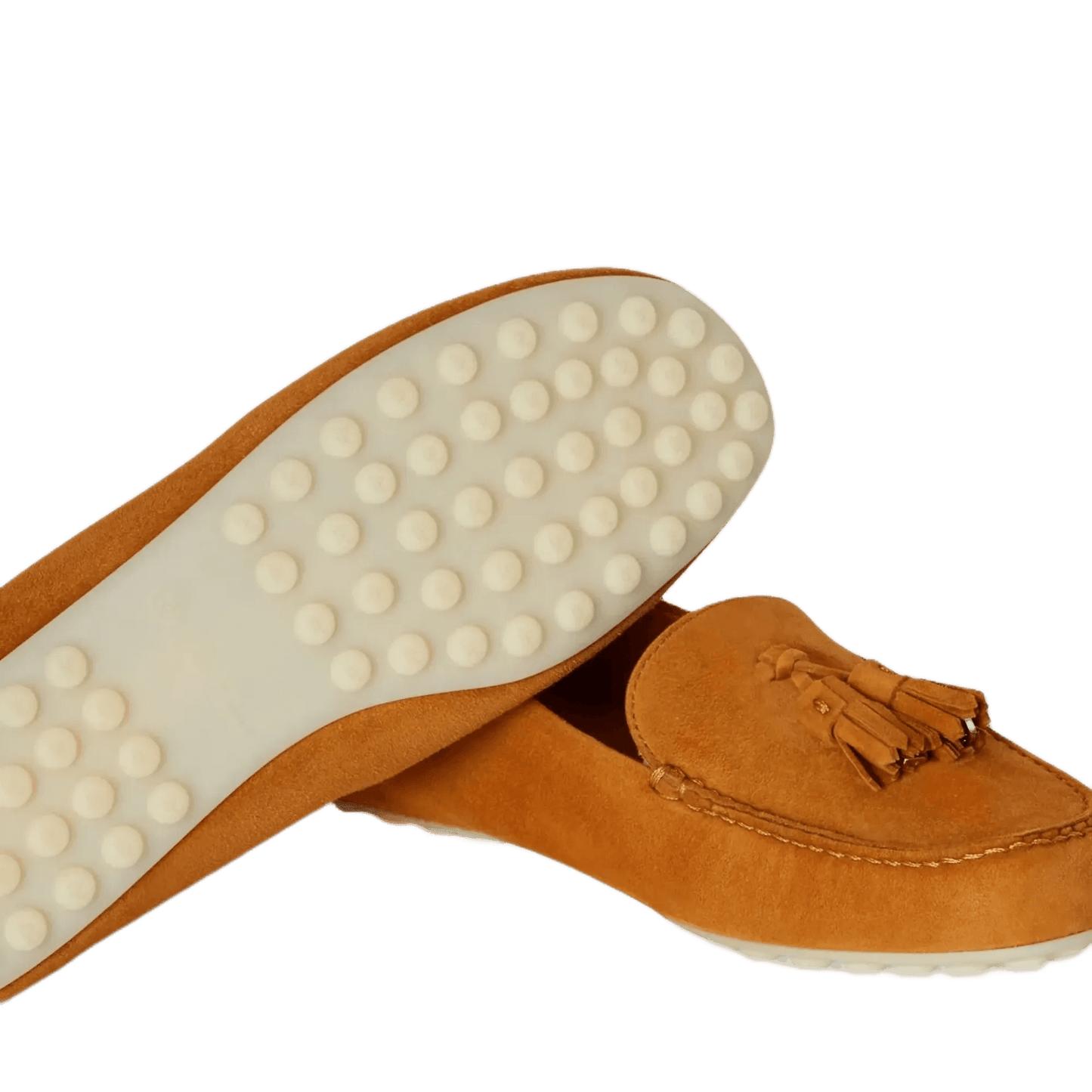 <tc>Loro Piana</tc> Mocassins à semelles à pois pour femmes