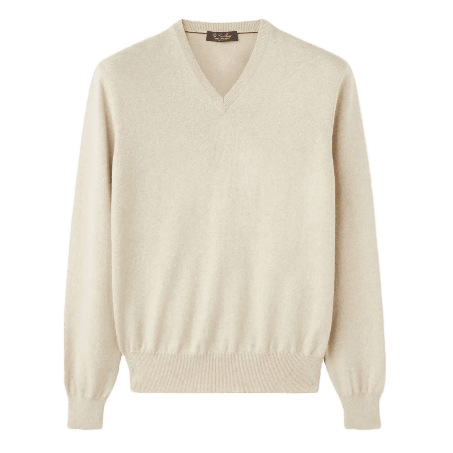 <tc>Loro Piana</tc> Cuello en V clásico para hombre