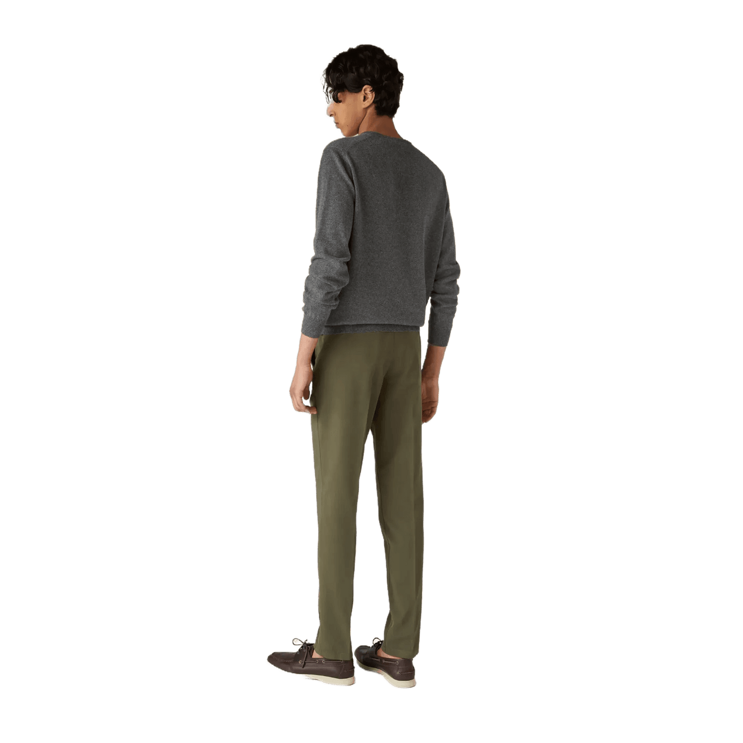 <tc>Loro Piana</tc> Cuello en V clásico para hombre