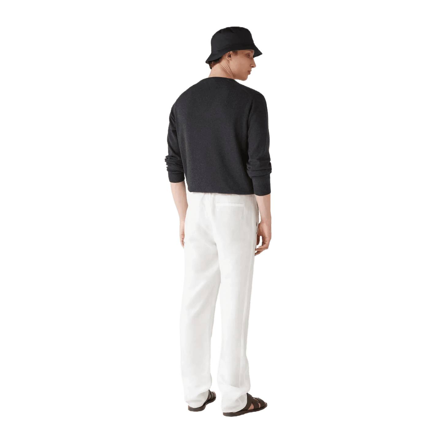 <tc>Loro Piana</tc> Cuello en V clásico para hombre