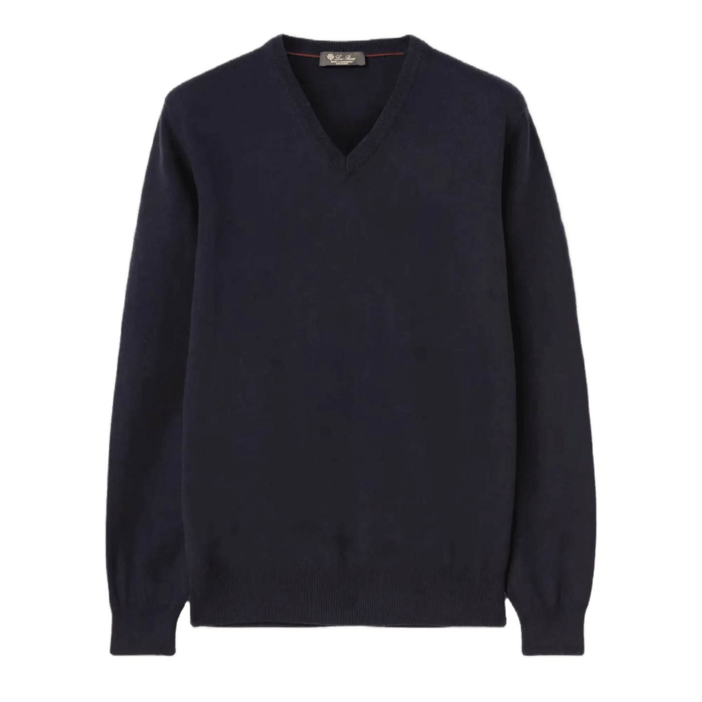 <tc>Loro Piana</tc> Cuello en V clásico para hombre