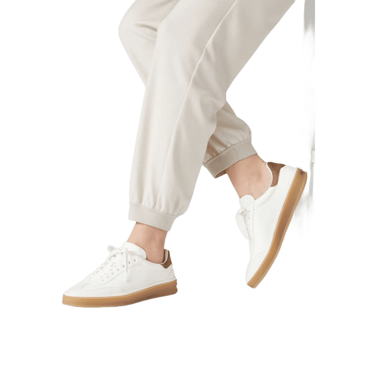 <tc>Loro Piana</tc> Zapatillas de tenis para mujer (piel de ciervo)