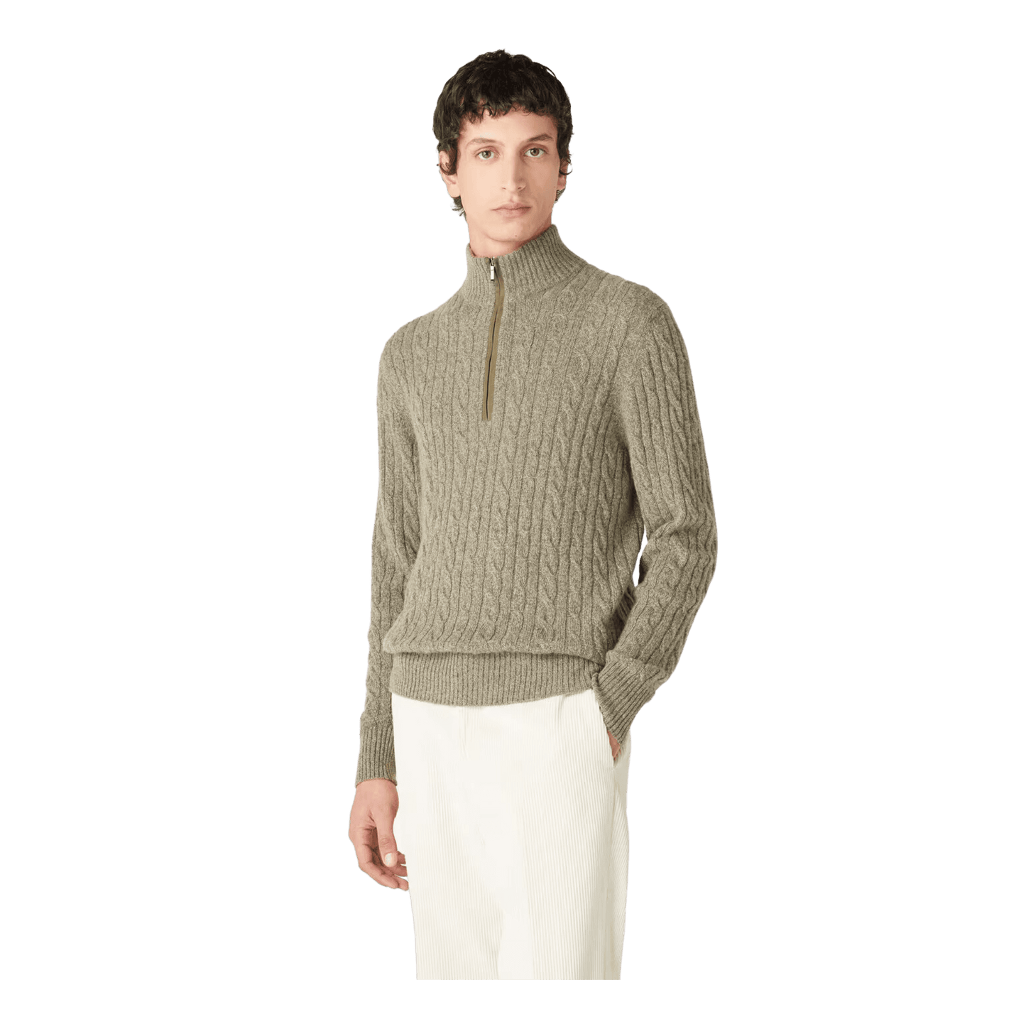 <tc>Loro Piana</tc> Jersey Treccia para hombre