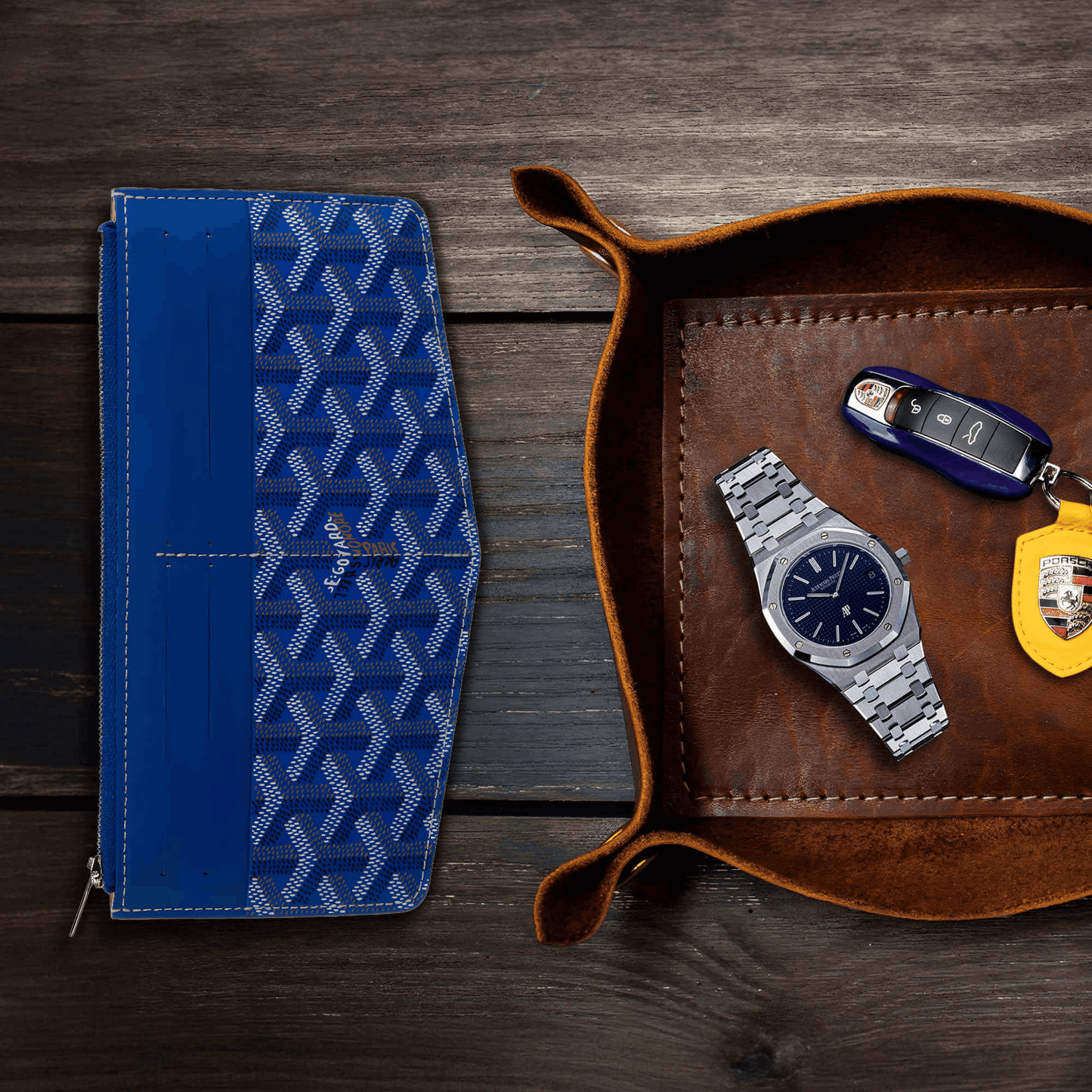 <tc>Goyard</tc> 插入 Louise 錢包