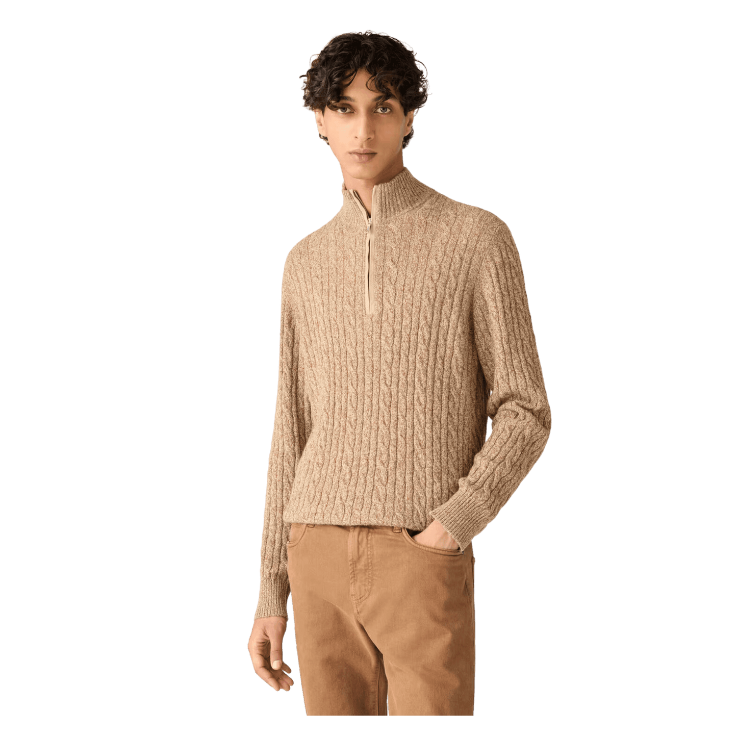 <tc>Loro Piana</tc> Jersey Treccia para hombre