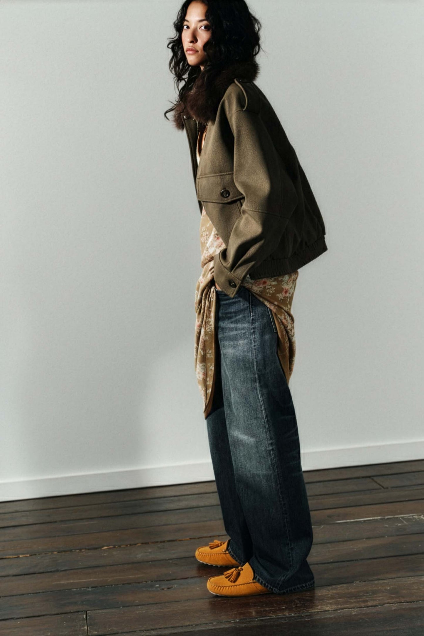 <tc>Loro Piana</tc> 女士圓點鞋底休閒鞋