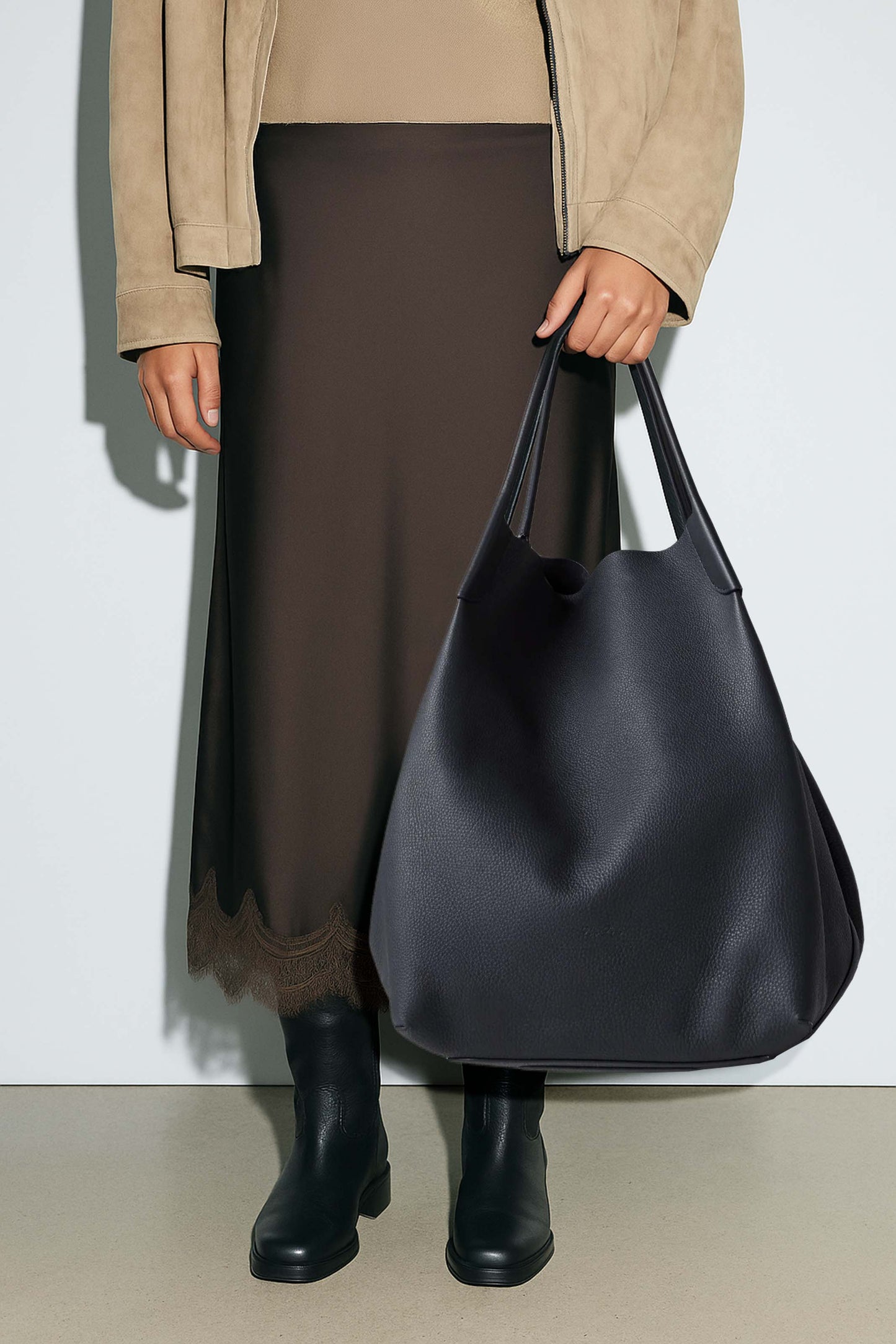 Loro Piana Women's Extra Large Bale Hobo bag