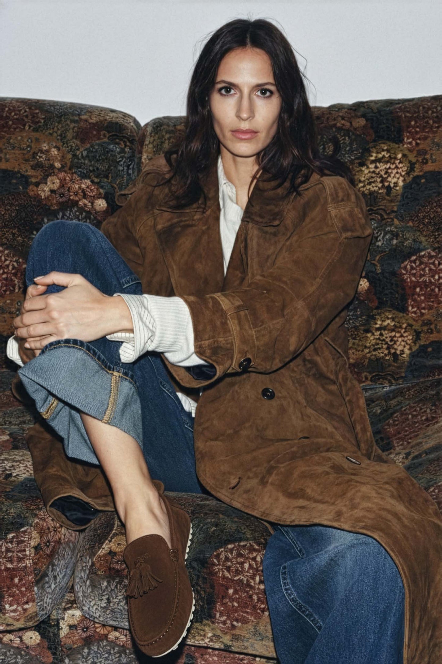 <tc>Loro Piana</tc> 女士圓點鞋底休閒鞋