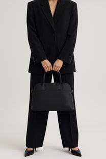 <tc>The Row</tc> Soft Margaux 12 皮革手袋