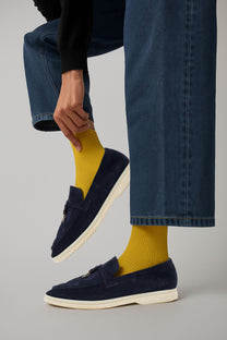 <tc>Loro Piana</tc> حذاء لوفرز صيفي للنساء من تشارمز ووك (جلد سويدي)