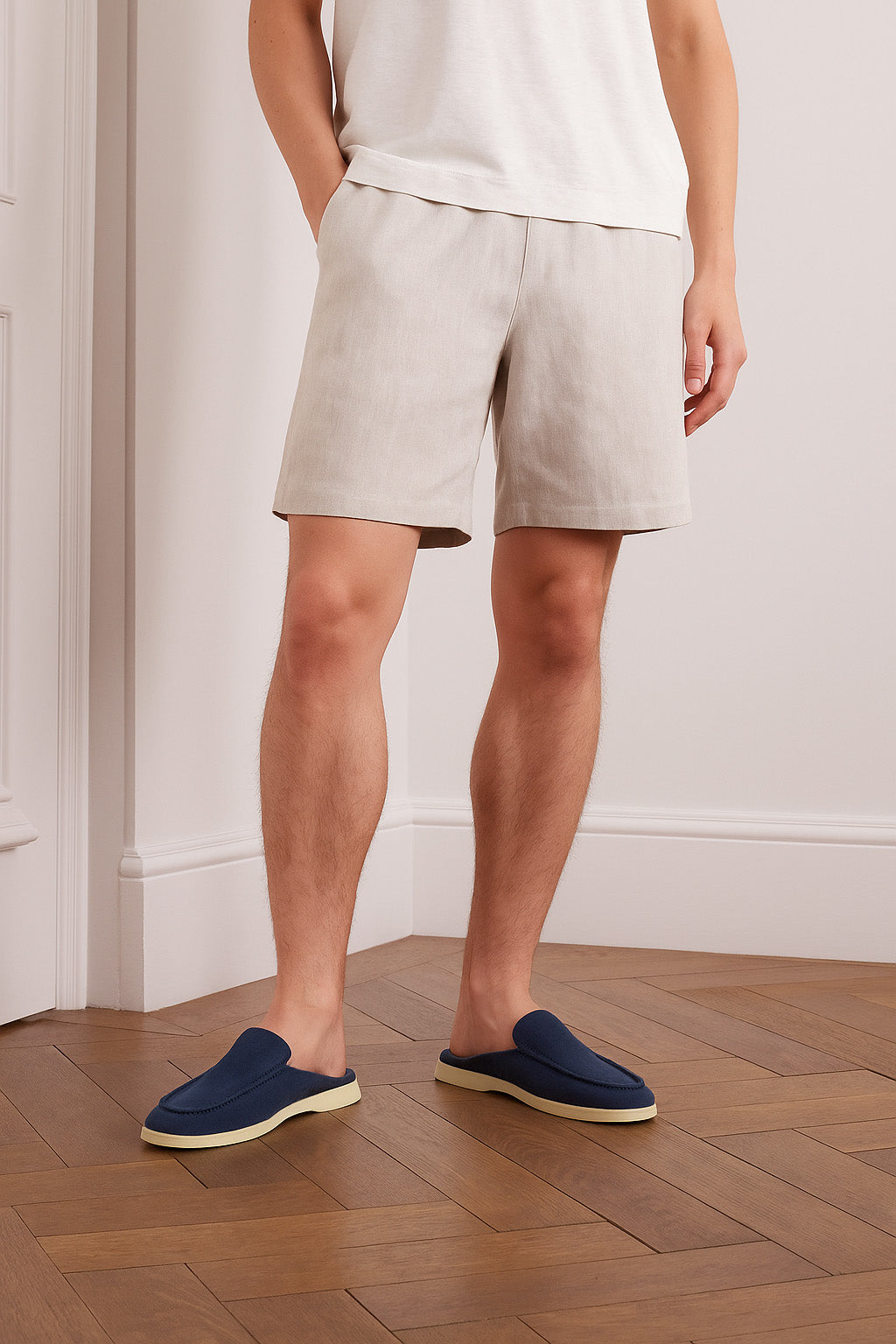 <tc>Loro Piana</tc> Mocasines Babouche Walk para hombre