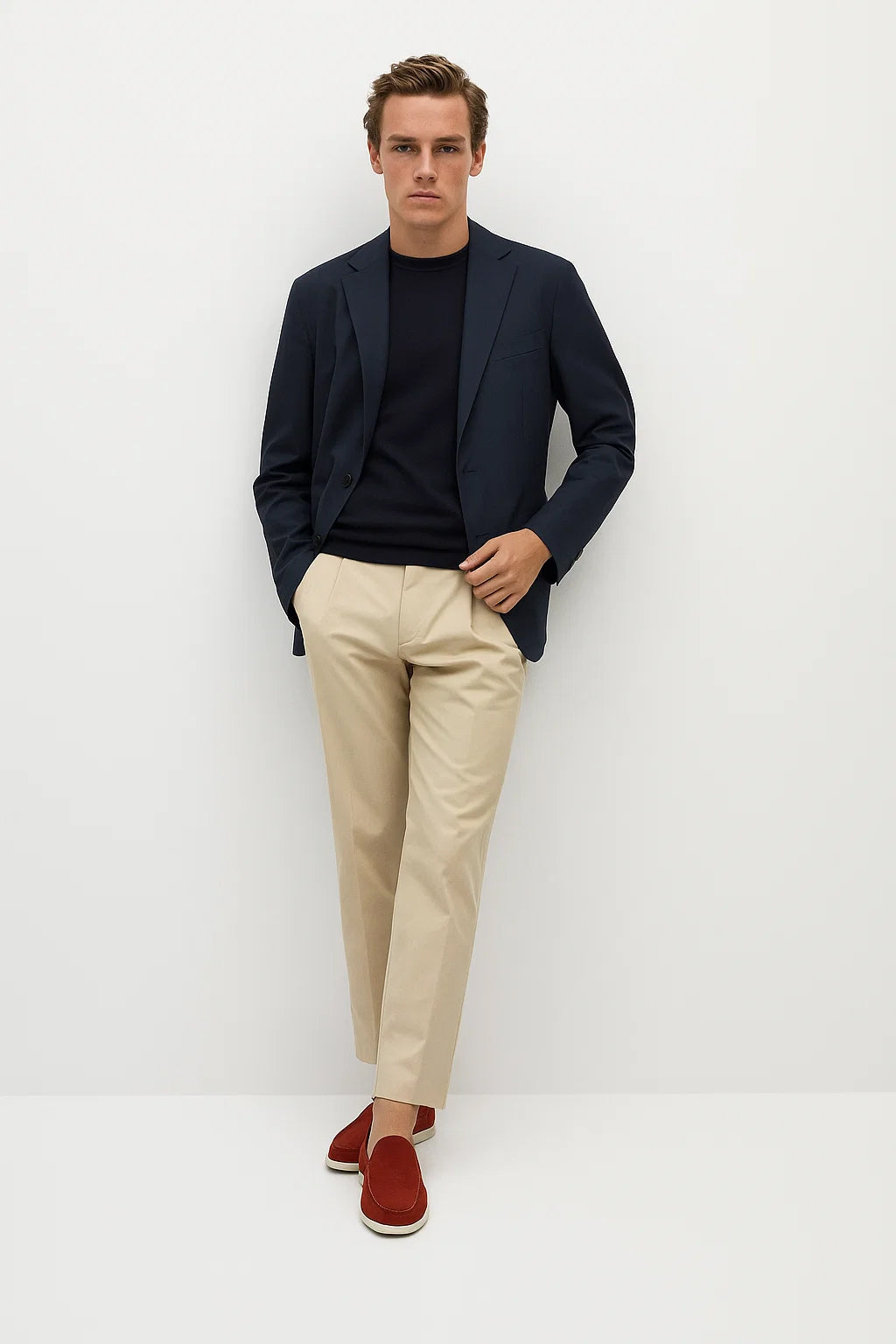 <tc>Loro Piana</tc> حذاء لوفرز صيفي للرجال