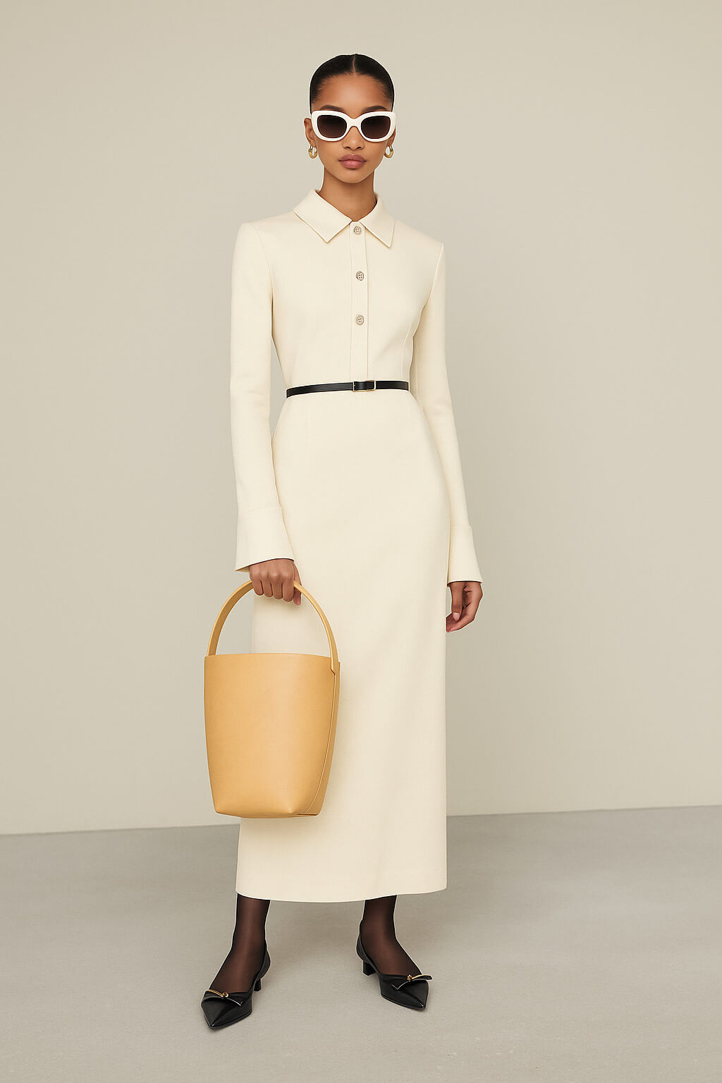 <tc>The Row</tc> Bolso grande N/S Park en nobuk