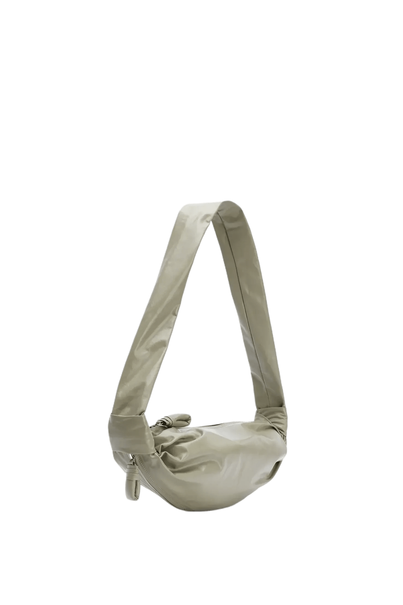 Lemaire Unisex Small Soft Croissant Bag in Paper Leather