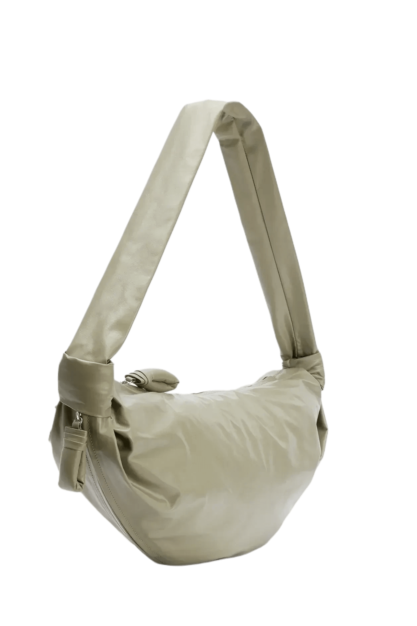 Lemaire Unisex Medium Soft Croissant Bag in Paper Leather