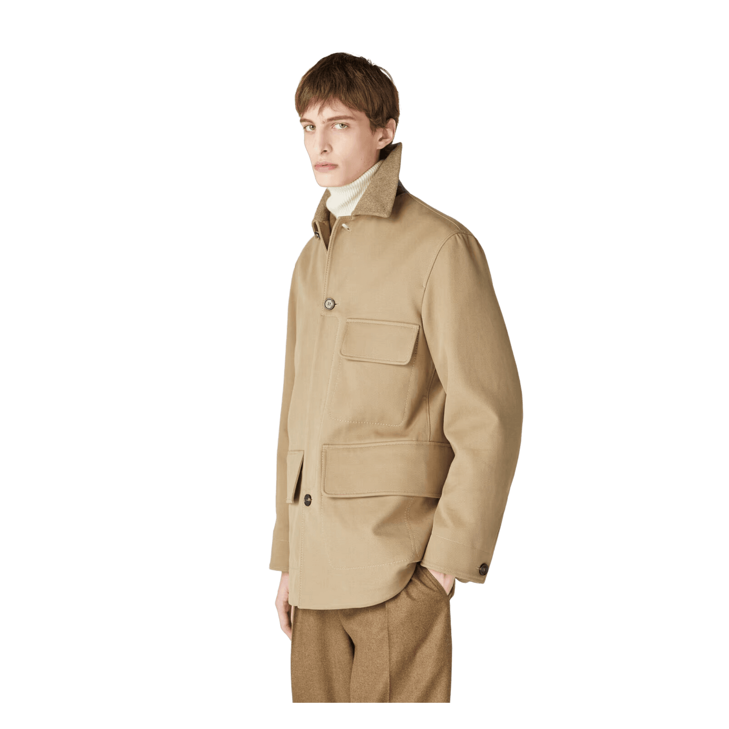 <tc>Loro Piana</tc> Abrigo Barth Caban para hombre