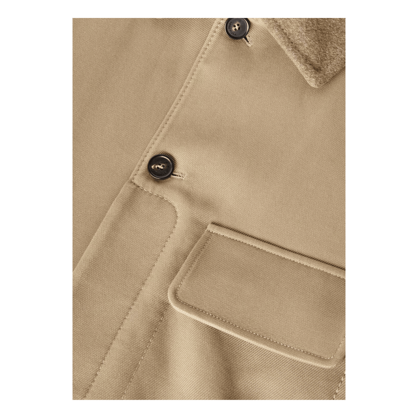<tc>Loro Piana</tc> Abrigo Barth Caban para hombre