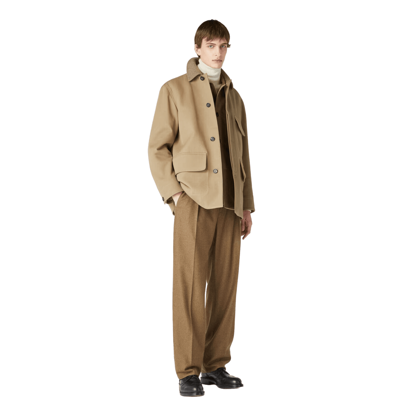 <tc>Loro Piana</tc> Abrigo Barth Caban para hombre