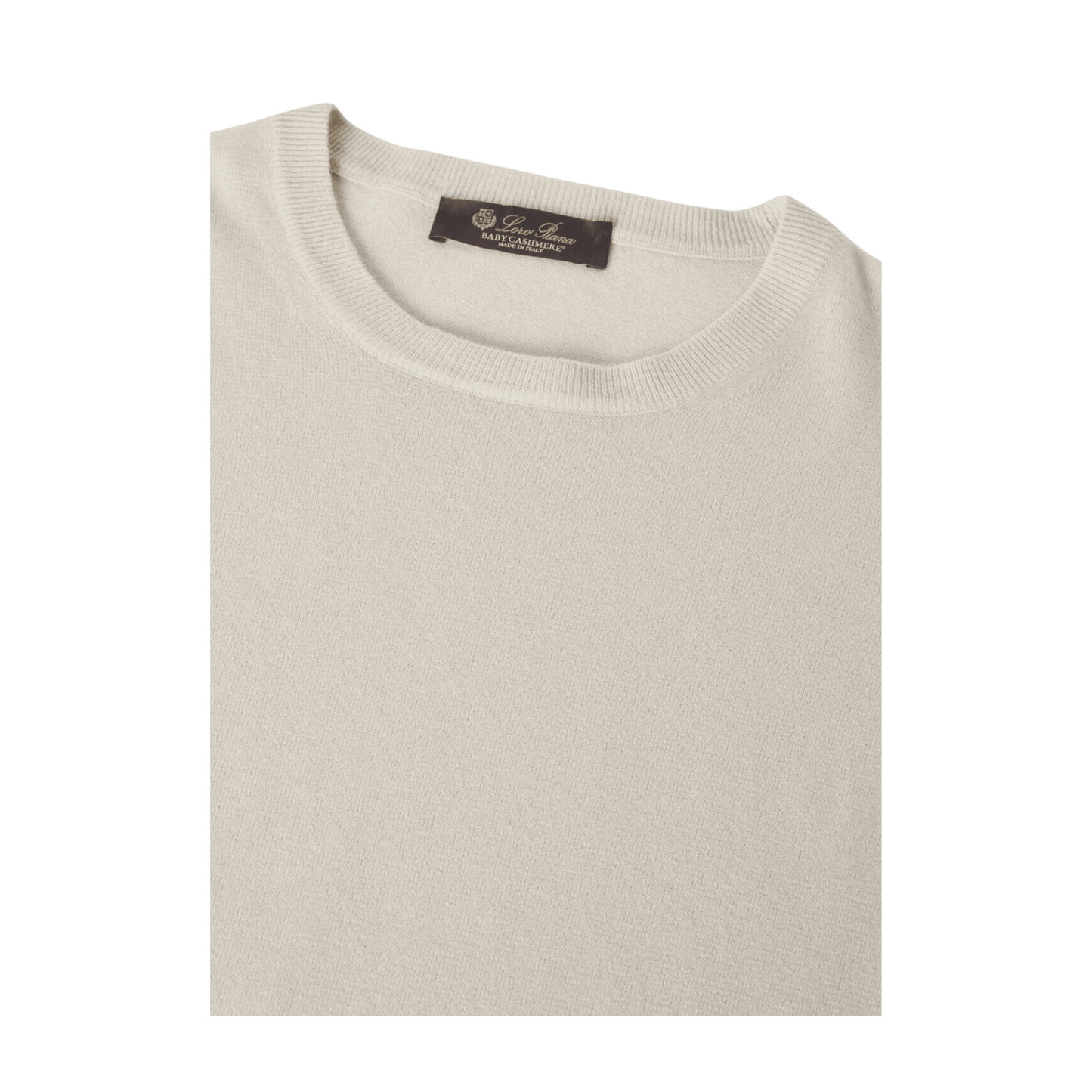 <tc>Loro Piana</tc> Sudadera con cuello redondo superligera para hombre