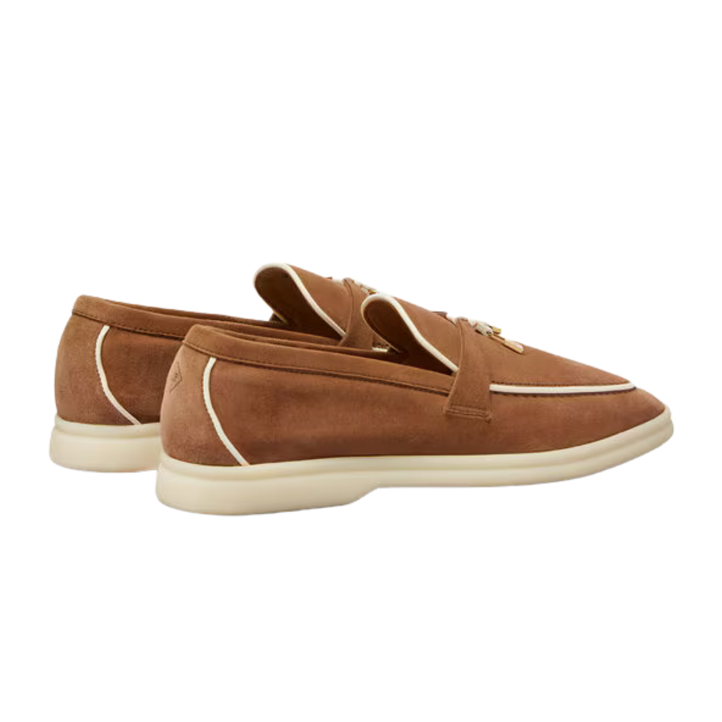 <tc>Loro Piana</tc> حذاء لوفرز صيفي للنساء من تشارمز ووك (جلد سويدي)