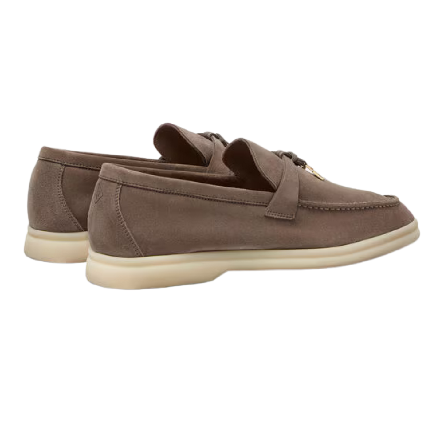 <tc>Loro Piana</tc> حذاء لوفرز صيفي للنساء من تشارمز ووك (جلد سويدي)