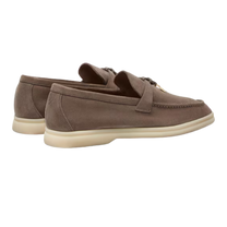 <tc>Loro Piana</tc> حذاء لوفرز صيفي للنساء من تشارمز ووك (جلد سويدي)